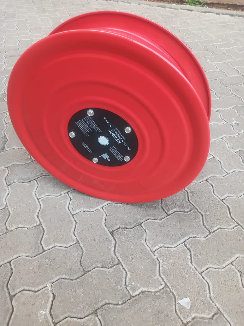 Zambani Rock Fire fire hose reel installation in Mombasa, Kenya