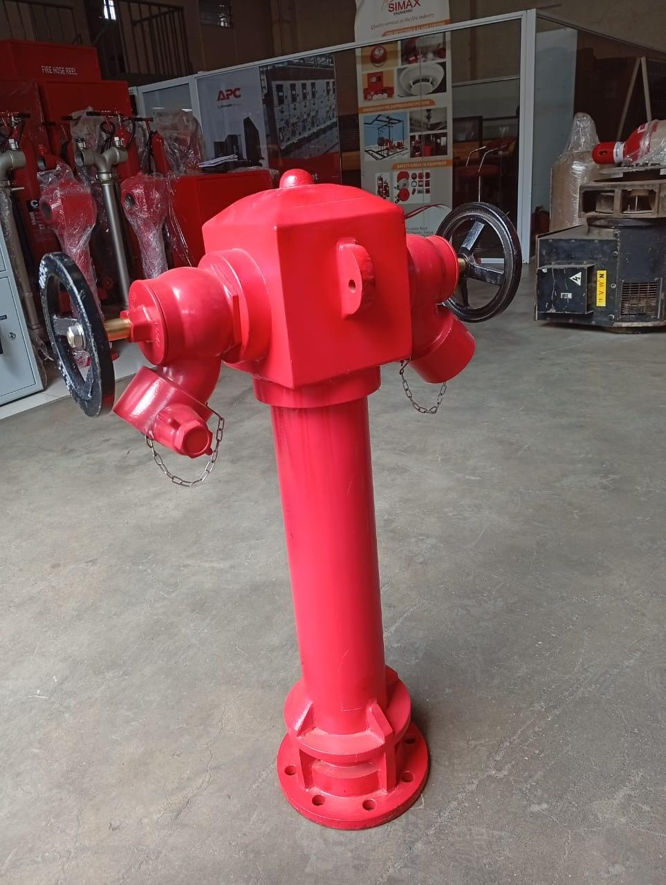 Zambani Rock Fire hydrant standpipe equipment for industrial facilities in Kenya
